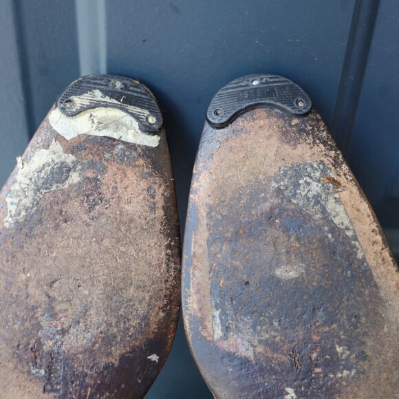 SALE - Franceschetti 10.5 - 11 Italian Tan Burnished Monk Strap Mens Dress Shoes - Picture 14 of 15